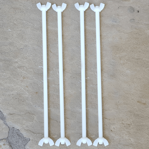 Threaded Rods and Wing Nuts